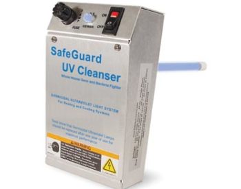When installed in your home or business HVAC heating and air conditioning system, the SafeGuard UV Cleanser will work 24 hours a days, 7 days a week. UV Light from the SafeGuard UV System shines on and will help clean and disinfect the interior surfaces of your system using Ultraviolet (UV) technology. The evaporator coil, plenum and condensate drain pan area in the HVAC system will be radiated with ultraviolet light with uv energy nearly 800 times greater than the Sun as will other areas in and around the area where the SafeGuard UV Germicidal Ultra Violet Light is installed in the HVAC System.

Tests conducted by Ultraviolet Lamp Manufactures revealed the SafeGuard UV Cleanser’s High Output Germicidal Light produces over 1025 microwatts @ 1 foot. To see our “kill chart” please have a click here (coming soon).